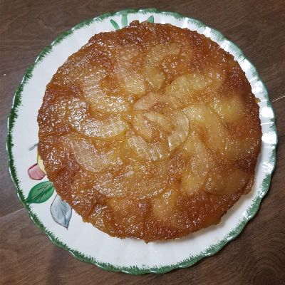 Maple-Apple Upside-Down Cake